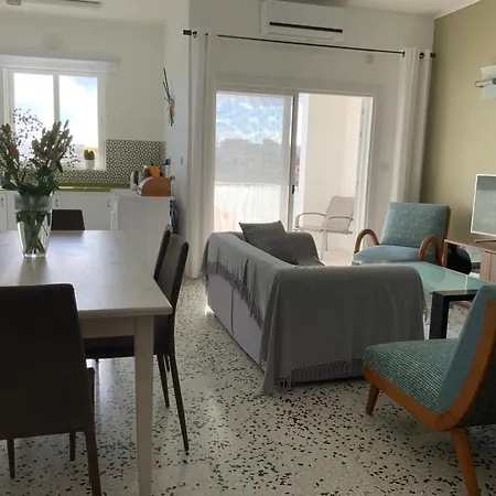Apartment Sea Front Retro Style